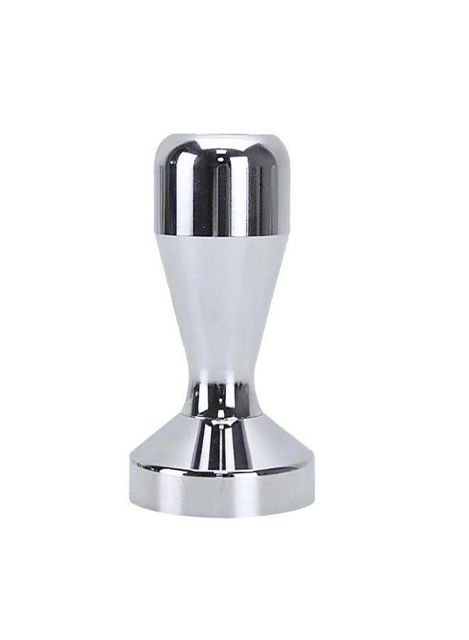 GSHLLO 49mm Stainless Steel Coffee Hand Tamper Flat Base Espresso Tamper Coffee Powder Presser Coffee Maker Tool for Office Home - Image 1