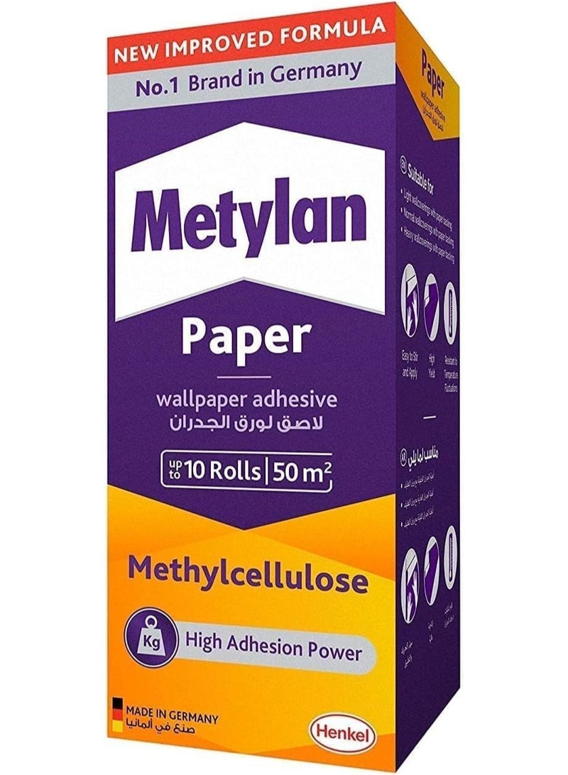 Metylan Wall Paper Adhesive Powder 10 Rolls - Image 1