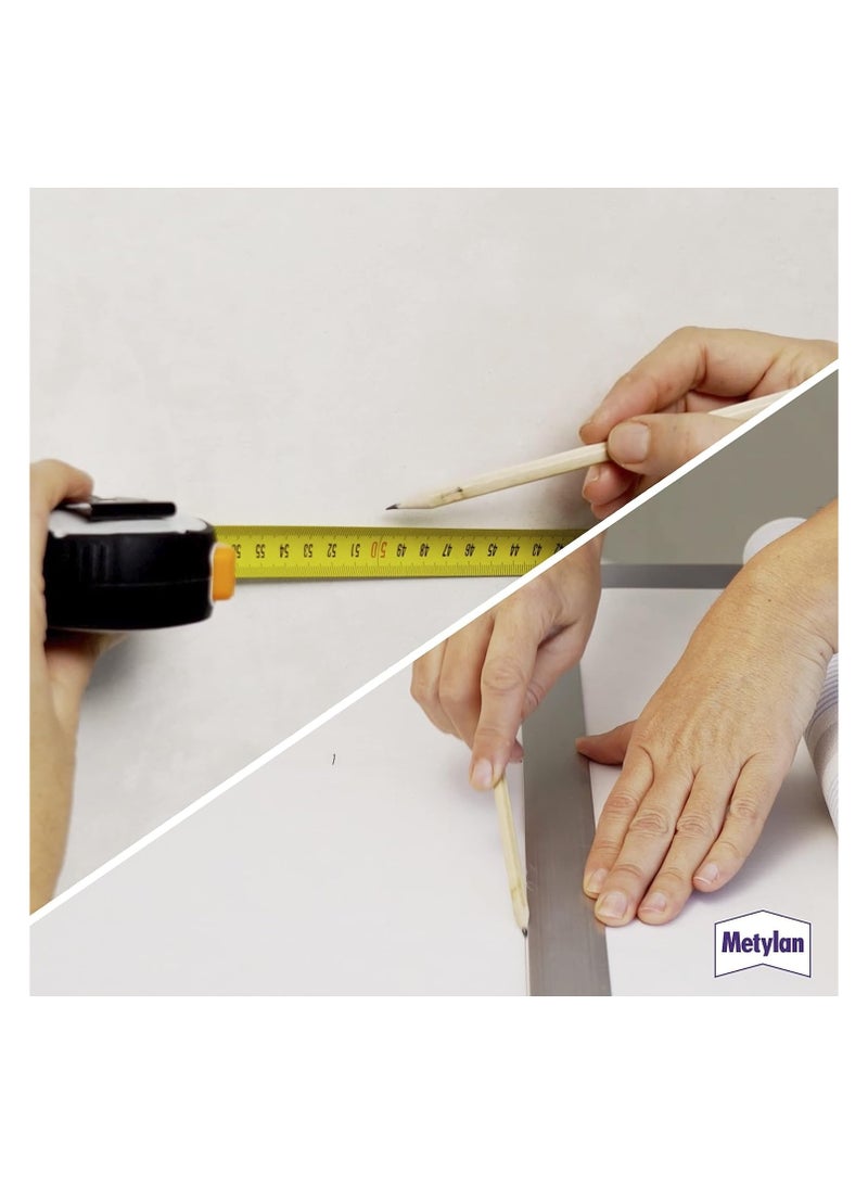 Metylan Wall Paper Adhesive Powder 10 Rolls - Image 4