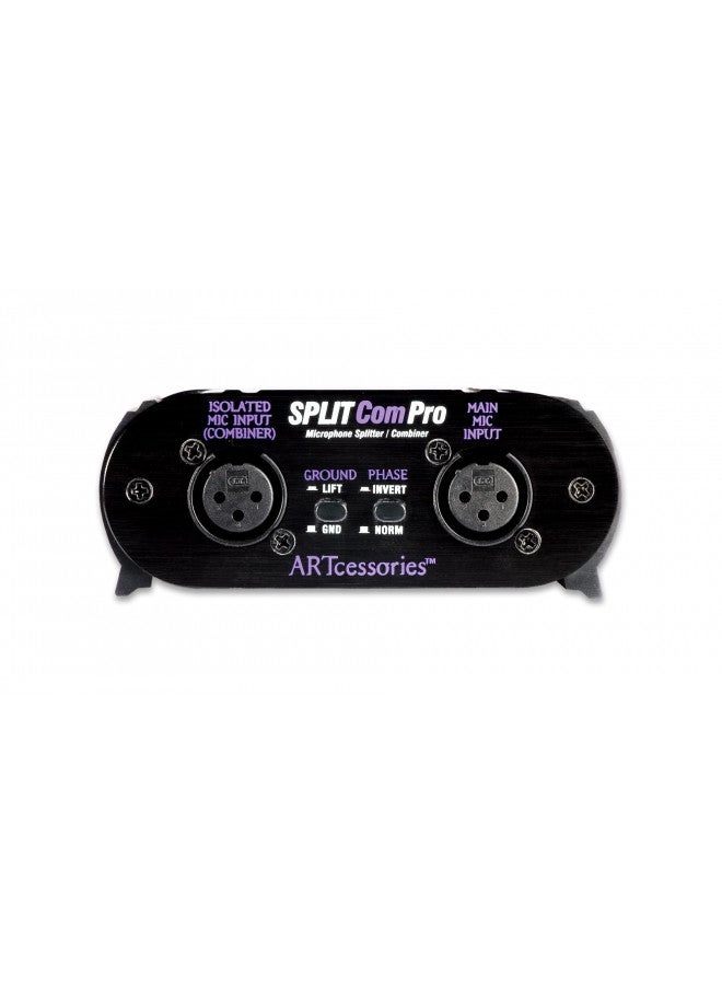 ART ART Splitcom Pro 2 Way Microphone Splitter and Combiner - Image 2