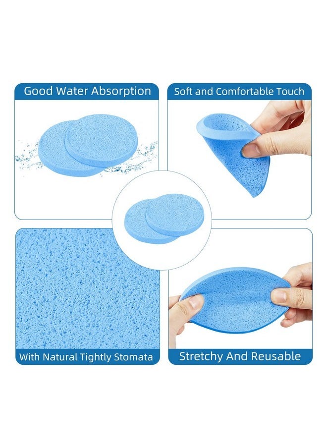 Compressed Washing Face Sponges For Estheticians Aesthetic Facial Cleansing Exfoliating And Mask Makeup Removal 60 Count A Jar(Blue) - pzsku/Z3B717675A684BF51FA39Z/45/_/1730894532/8028f024-fcc5-49db-9875-816a20da9805