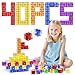 Asago Transparent Magnetic Blocks for Kids Ages 4840PCS Mini Play Magnet Building Shapes SetMontessori Magnetic Cubes for Toddlers 13Preschool STEM Educational Sensory Magnet Toys for Kids 35 - Image 2