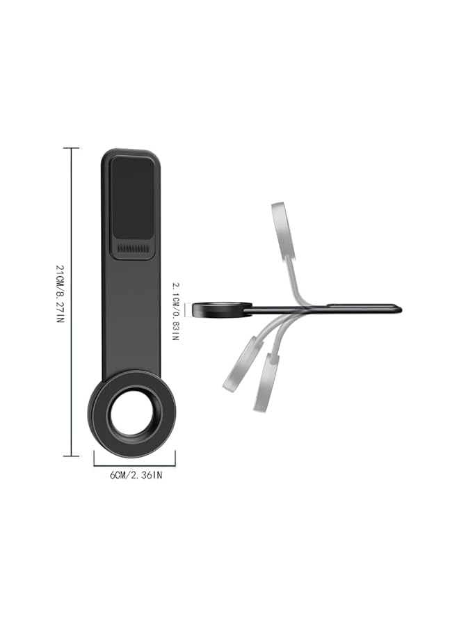 Green Tiger Car Mount, Detachable Bendable Aluminum Arm Magnetic Phone Holder, 20 Strong Magnets, for iPhone 16 15 14 13 Pro Max Mini - Image 3