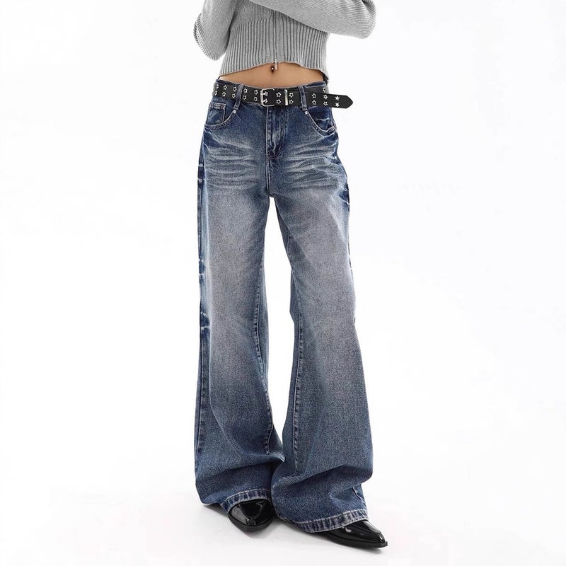 Unisex Casual Daily Denim Jeans - Image 2