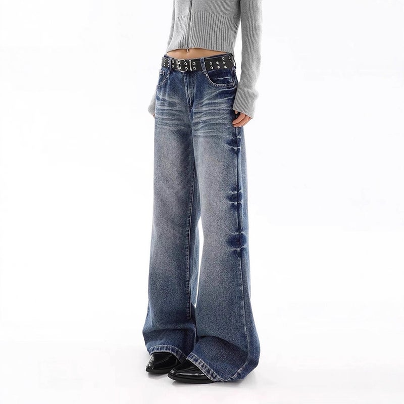 Unisex Casual Daily Denim Jeans - Image 4