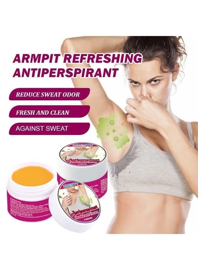 HBESTY Antiperspirant Deodorant Cream - Body Odor Remover Underarm Antiperspirant and Deodorant Underarm Odor Cream to Get Rid of Body Odor 10G - Image 1
