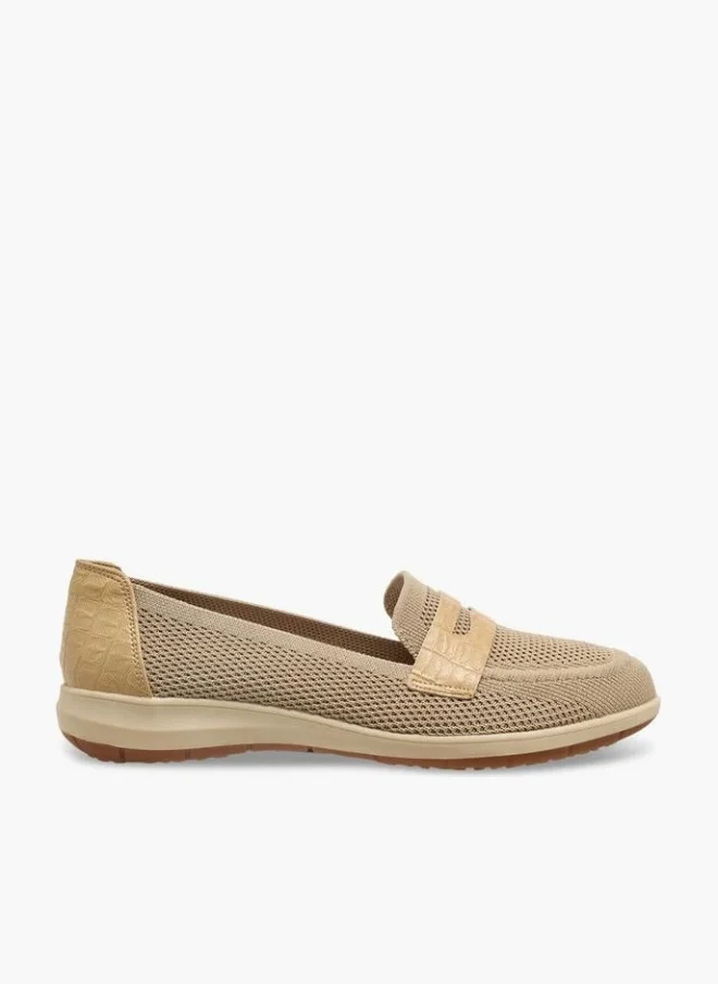 Women Flyknit Textured Loafers