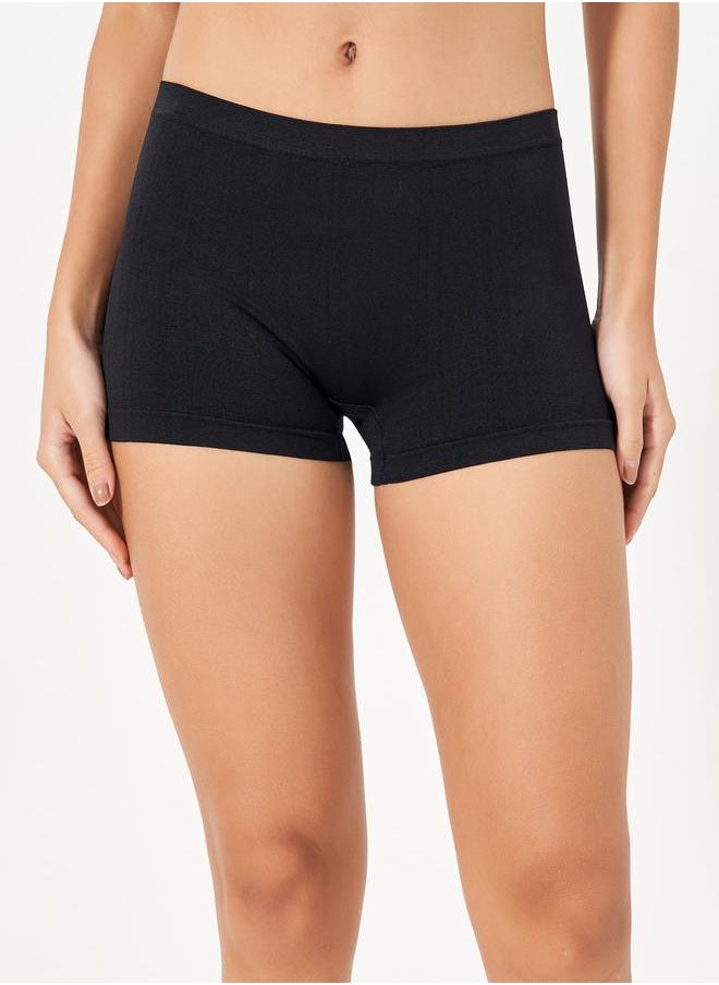 Styli Pack of 3 - Solid Seamless Bodyshort  - Image 2