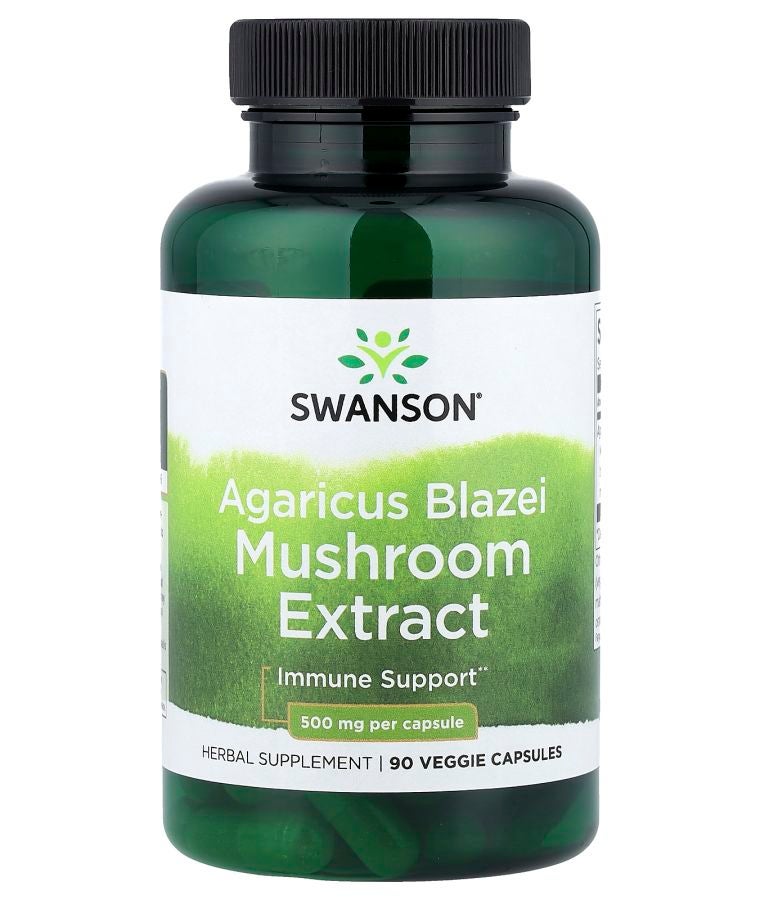 Agaricus Blazei Mushroom Extract 500 mg 90 Veggie Caps
