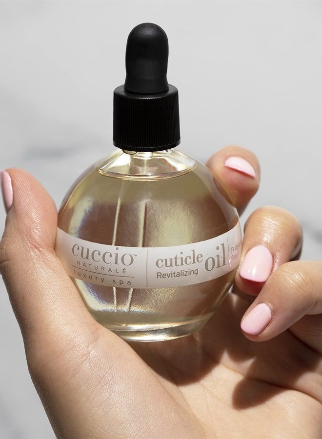 Cuccio Naturale Revitalizing Cuticle Oil - Hydrating Oil For Repaired Cuticles Overnight - Remedy For Damaged Skin And Thin Nails - Paraben/Cruelty-Free Formula - Fragrance-Free - 2.5 Oz - Image 2