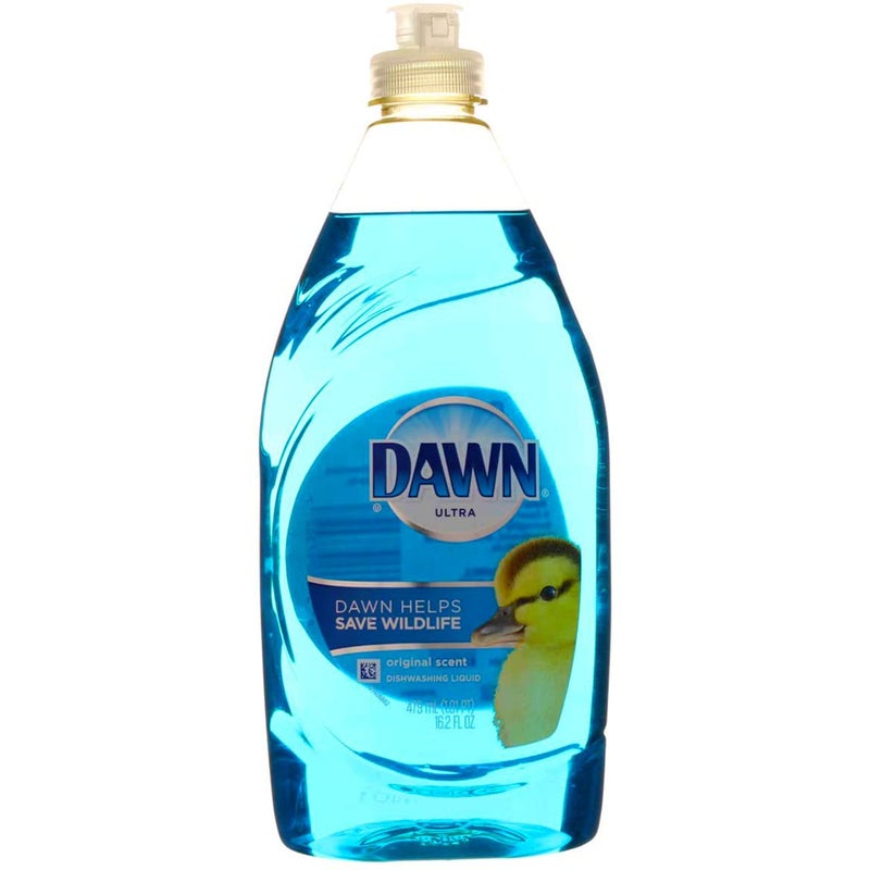 Dawn Ultra Original Dish Detergent Liquid Blu Plastic Squeeze Btl Rp, 16.2 Ounce - Image 1