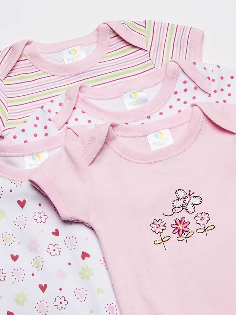 Spasilk Baby Essential 23 Piece Layette Set for Newborns and Infants, 0-6 Months, Pink Girl - Image 2