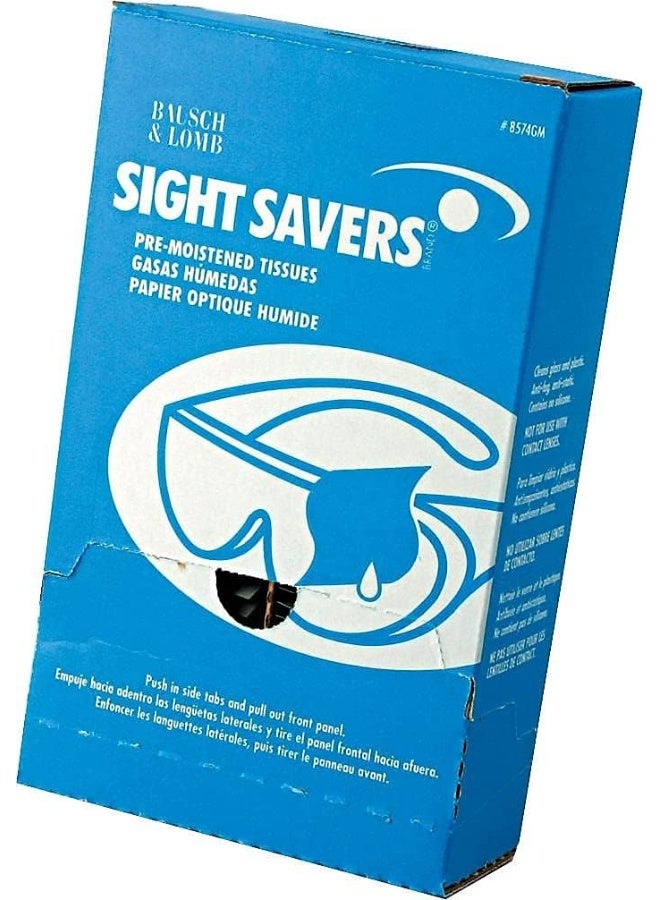 Bausch + Lomb Bausch And Lomb Lens Cleaning Wipes, Pre-Moistened Tissues, Anti Fog, Anti Static, Anti Streaking, Cleans Glass And Plastic, 100 Count - Image 2