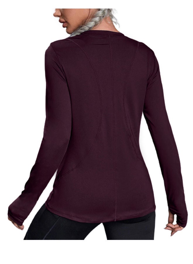 Nileton Sport Top Slim Fit Long Sleeves - Sport T-shirt Crew Neck  - Image 2