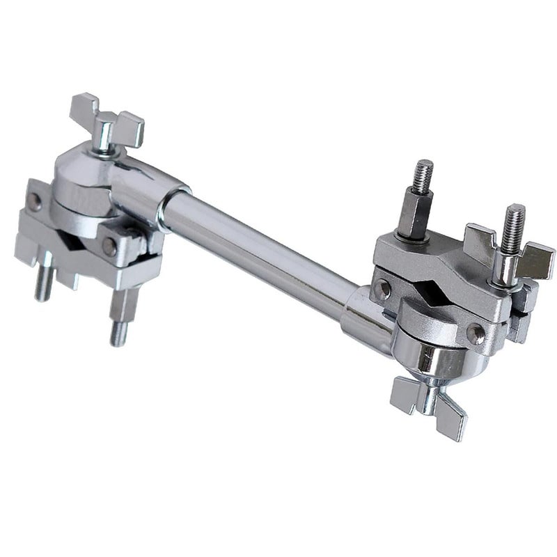 TUOREN Dual Drum 360 Rotating Double Drum MultiClamp with Extended Connecting Rod Percussion Mounting Bracket Compatible with SCEXDGC Clamp Short - Image 2