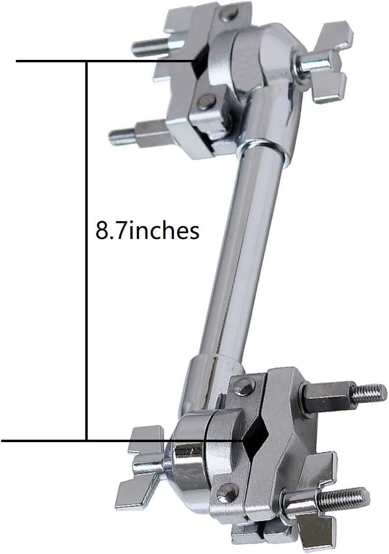TUOREN Dual Drum Clamp 360° Rotating Double Drum Clamp with Extended Connecting Rod - Image 5
