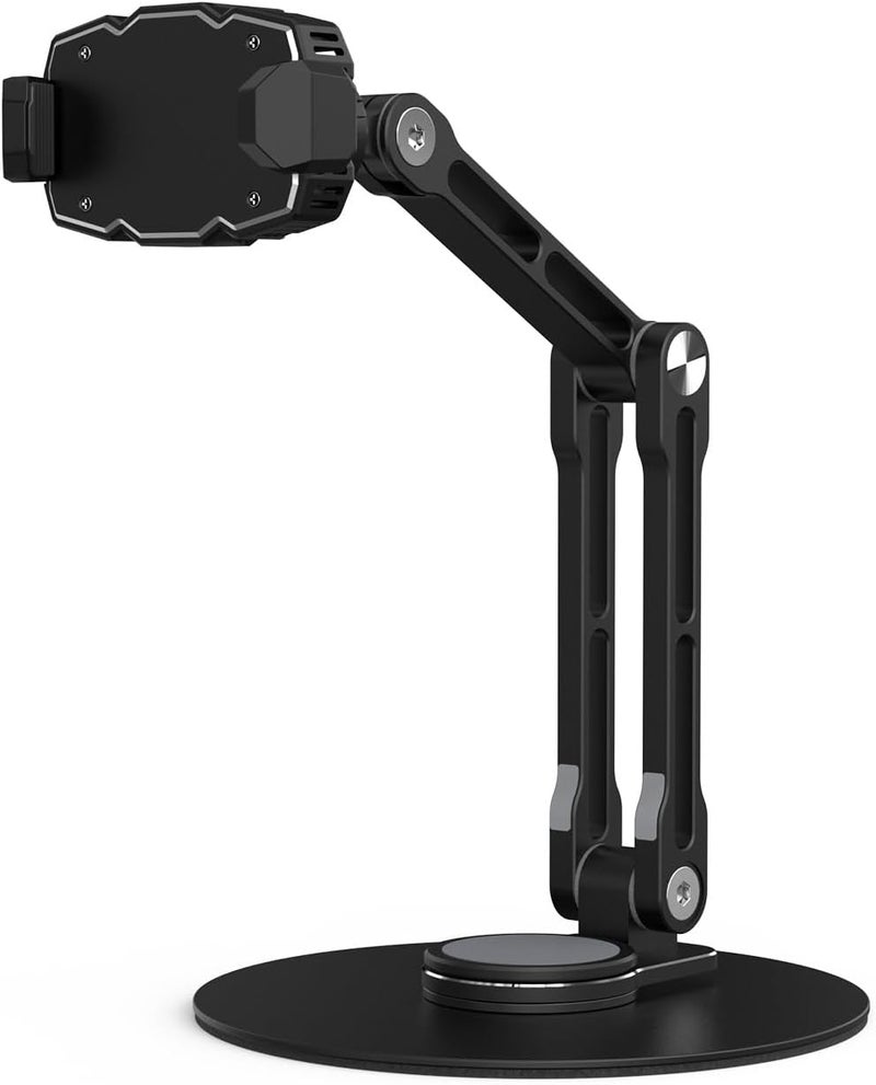 Portable Phone Bracket Cradle Semiconductor Cooling Stand 3axis Rotary Foldable Cellphone Tablet Holder Lazy Bracket Foldable Tablet Stand - Image 1
