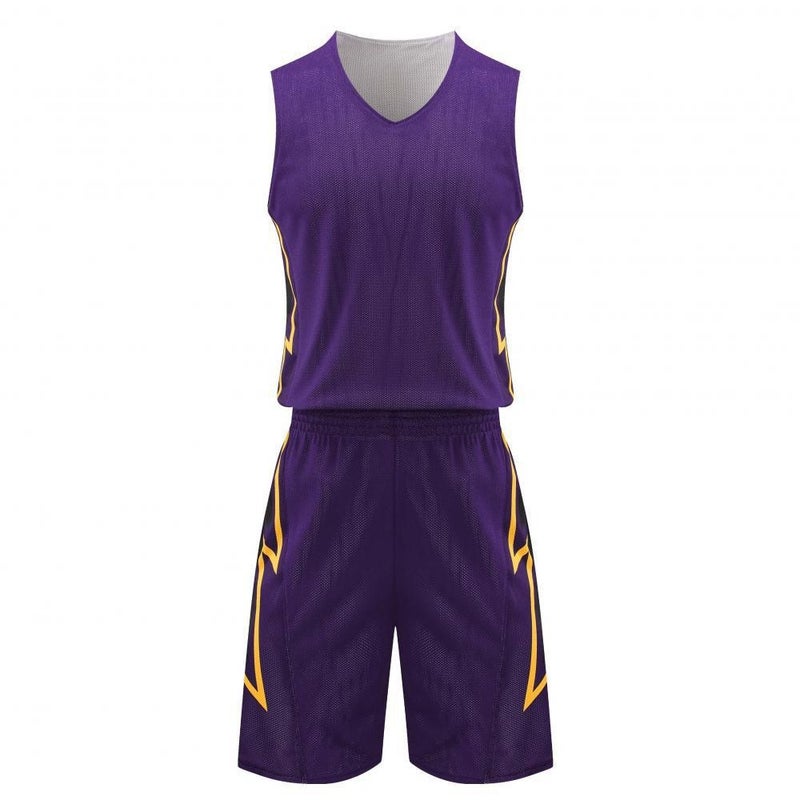 Extremely Fast Double-Sided Basketball Uniforms For Adults And Children, Customized Breathable Quick-Drying Sports Suits, Street Trendy Jerseys - Image 4