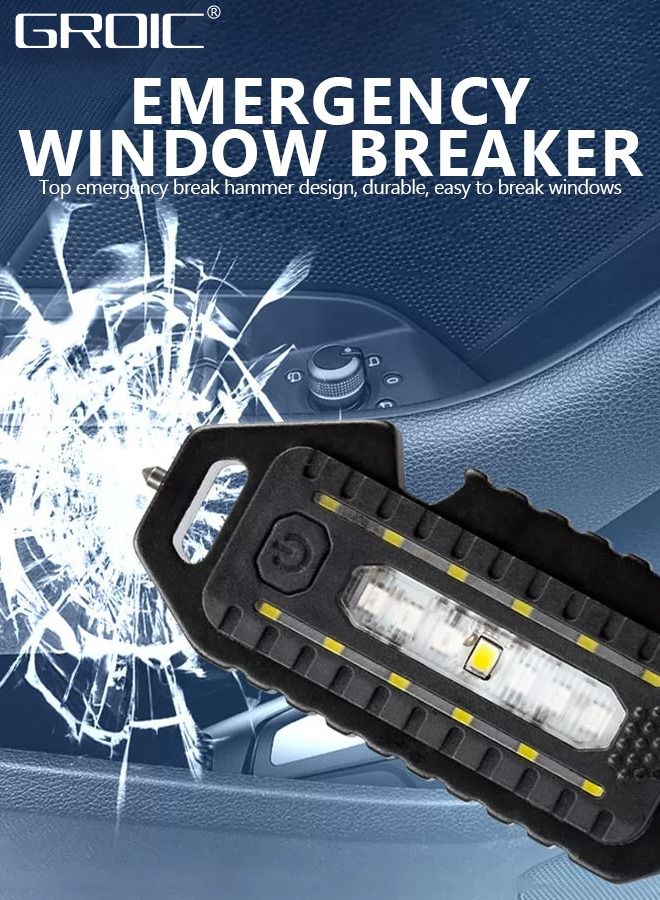 GROIC LED Mini COB Flashlights 1000 High Lumen, Super Bright 5 Light Modes Light, Rechargeable Cob Waterproof Portable Led Work Light, Portable Pocket Light With Bottle Opener And Magnet Base  - Image 2