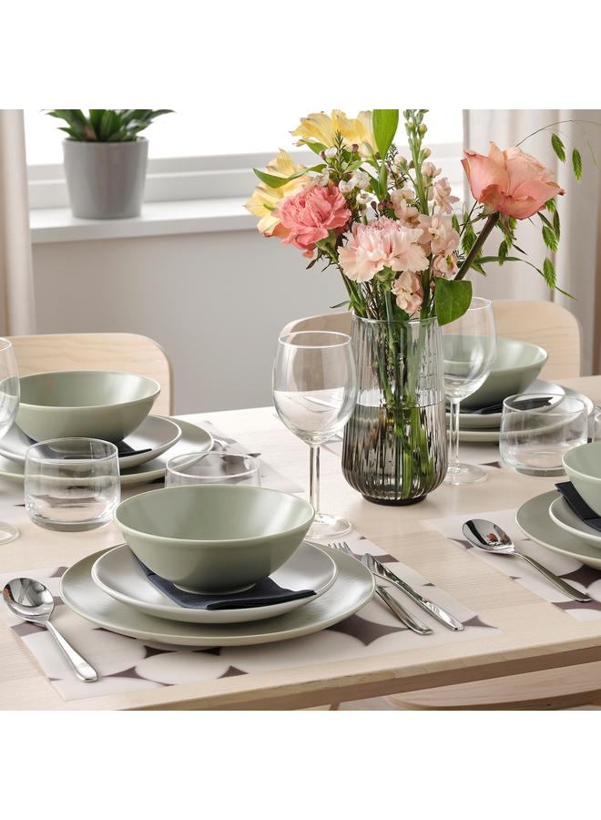 erorex Place mat, patterned black/white, 36x29 cm - Image 4