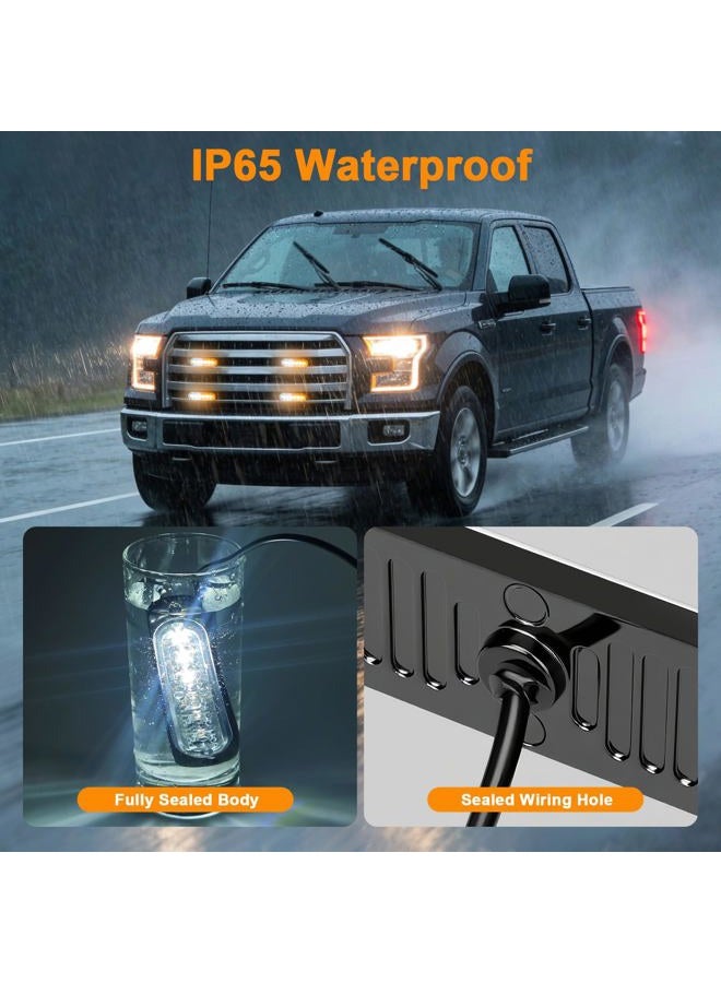 EEEKit 10PCS Car LED Emergency Strobe Lights - Image 4