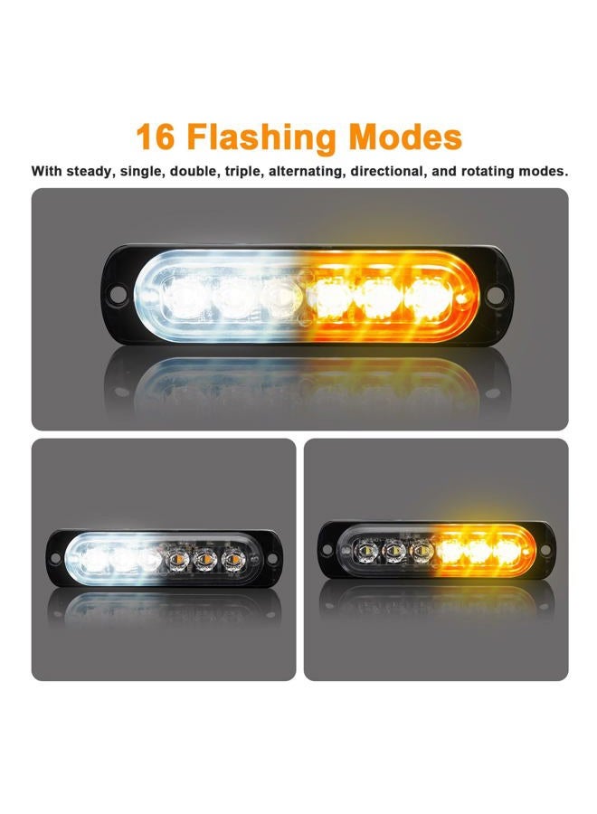 EEEKit 10PCS Car LED Emergency Strobe Lights - Image 3