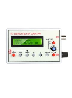 1HZ-500KHZ FG-100 DDS Functional Signal Generator Sine Triangle Square Sawtooth ECG Noise Output Frequency Meter Signal Source Module Frequency Counter