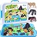 Billeeit Animal Sensory Bin Sand Toy Play Sand Kit wlid and 22lbs Moldable Sensory Sand Molds Tools Map Set 35pcs Total Fun Gifts for Kids 3 - Image 3