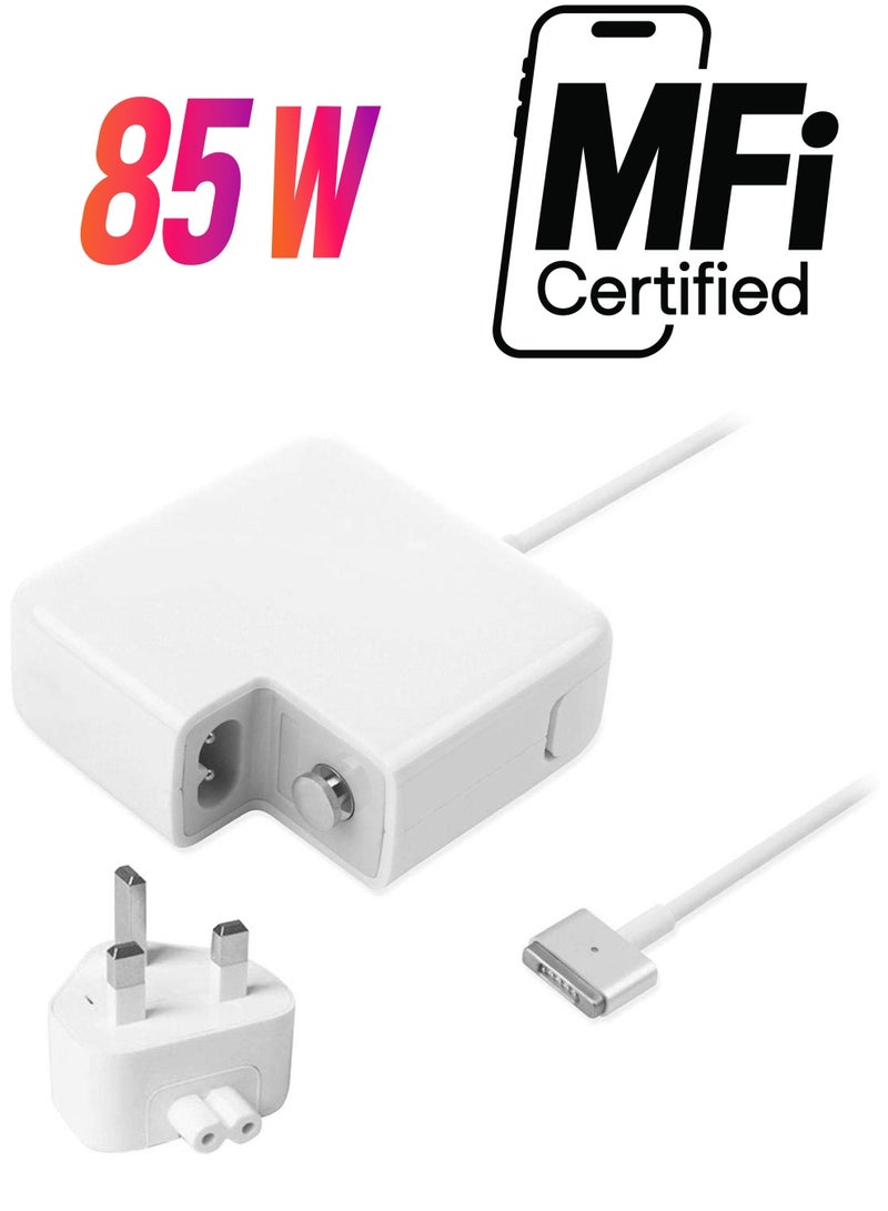 Charger 85 W Replacement Power Adapter For MacBook Pro UK Plug 20 V 4.25 A  - Image 1