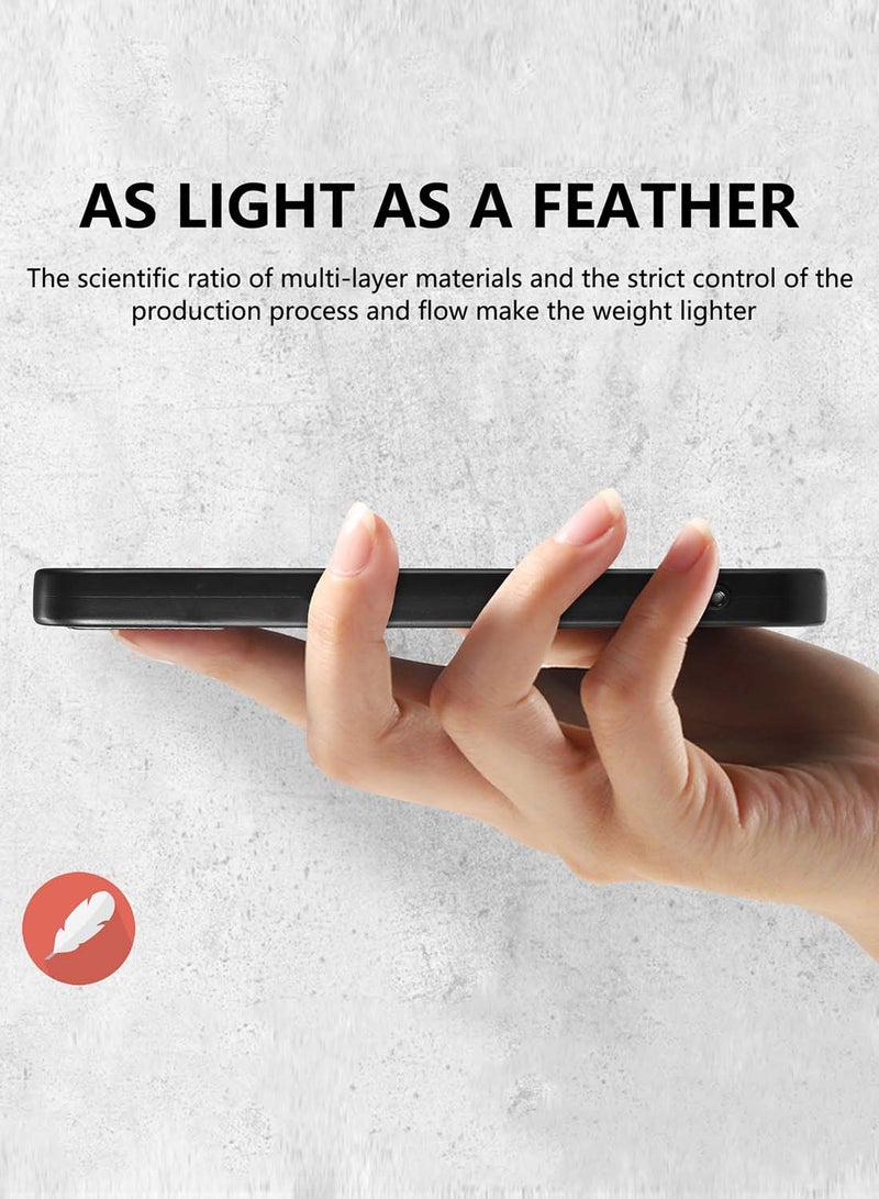 Wtech Oppo Reno12 Pro 5G 2024 Liquid Silicone Stitching Texture Case Cover - Black - Image 5