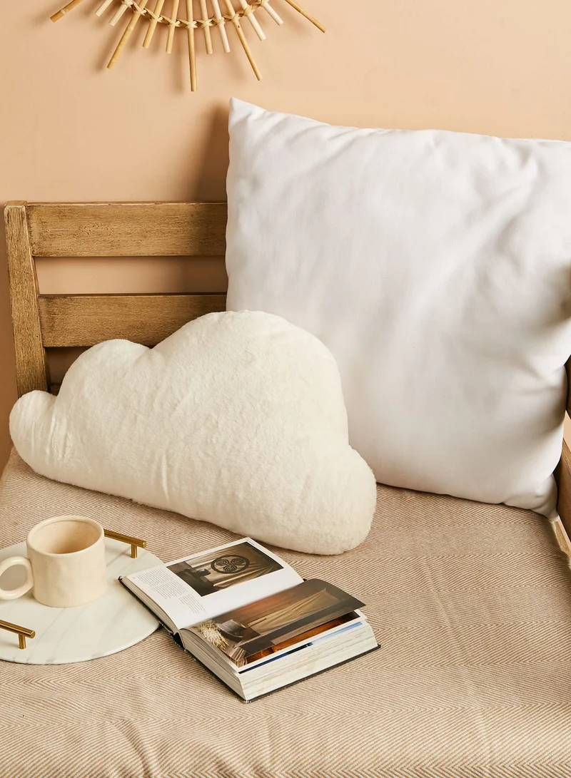 Pink Cactus Cloud Shaped Cushion With Insert