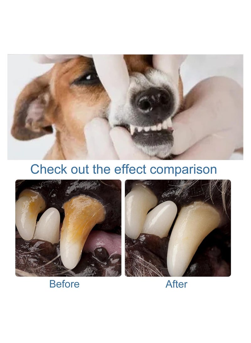 SOLARAE Pet Teeth Cleaning Foam, Oral Spray Pets, Pet Clean Teeth Cleaning Spray, Pet Teeth Cleaning Spray, Dog Oral Care Spray, Dental Care Bad Breath Treatmentfor Dogs & Cats Natural Breath Freshener, 60ML - Image 5