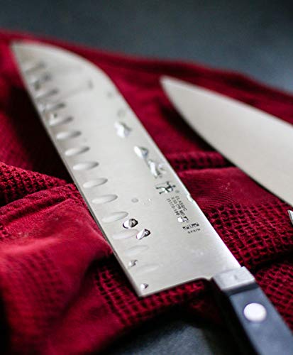 Henckels CLASSIC 7-inch Hollow Edge Santoku Knife - Image 4