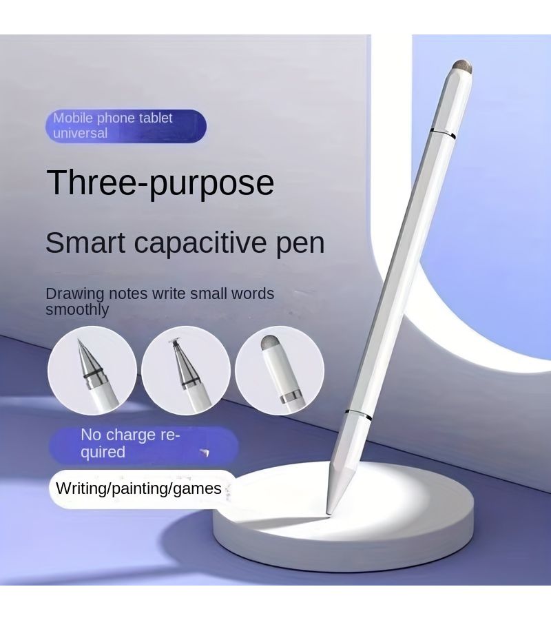 Black Stylus Pen for Tablets Smartphones Touch Screen Drawing Writing - Image 1