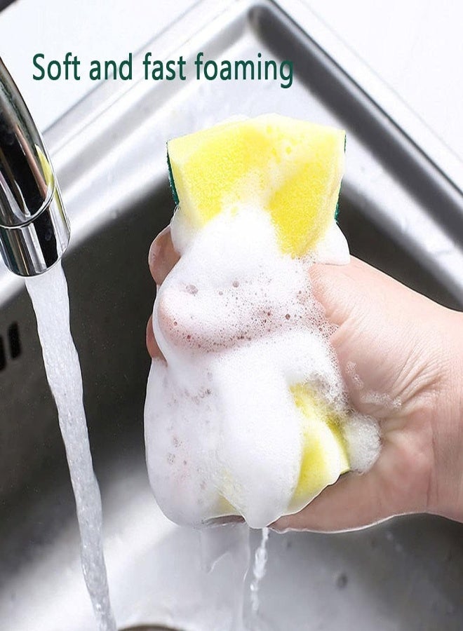 AKDC Multifunction 2 In 1 Soap Dispenser Sponge Holder Set, For Kitchen(6 Spare Pump Included) - Image 5