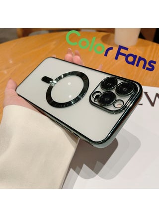 MagSafe Case for Apple iPhone 13 Pro Max Clear Slim Plating Magnetic Cover Green - pzsku/Z3B732313E129D1DC7EC2Z/45/_/1678267406/64fbcfe0-876d-4e32-a0fb-bf8348d5c145