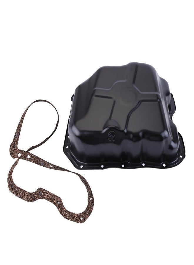 Aublinto Engine Oil Pan with Drain Plug Compatible with Dodge Journey 2009-2020 2.4L, for Jeep Compass Patriot 2007-2017, for Chrysler 200 2010-2014 Oil Pan Replacement 4411649 103351 264361 501544 - Image 2
