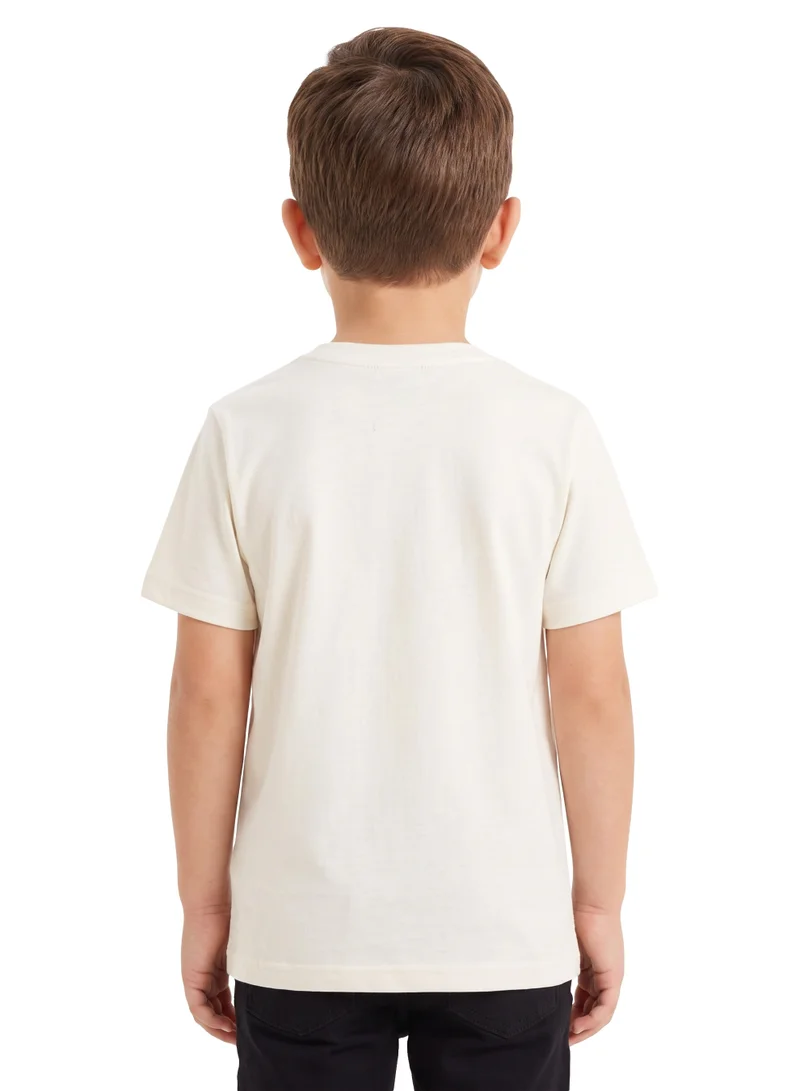 Trucare The Smurfs "Sorry Did I Roll My Eyes Out Loud?" Graphic T-Shirt for Kids | Character Print Casual Crew Neck Tee