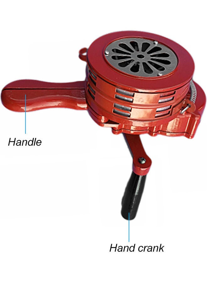 NIBEMINENT Portable Manual Siren Super Loud Aluminum Alloy - Image 2