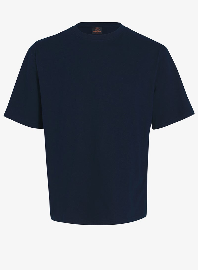 Seventy Five Basics Pack of 2 Regular Fit T-Shirt - Image 2