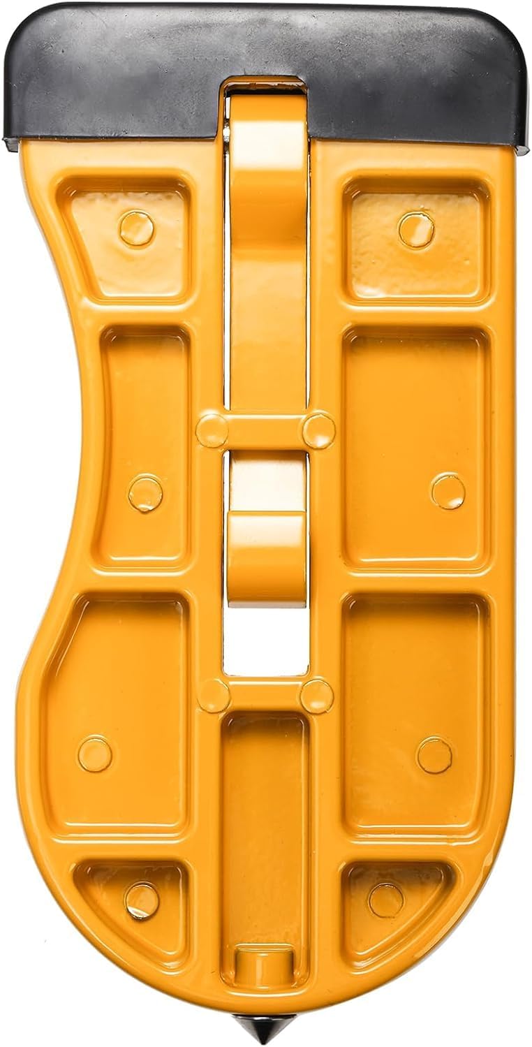 2 pieces of aluminum alloy car door step foldable with window breaker roof auxiliary pedal suitable for car SUV truck load-bearing 550 pounds pair (orange) - Image 5