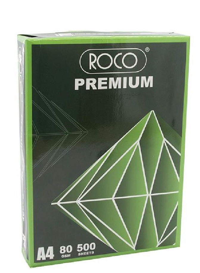 Premium Copy Paper Plain White A4 80 gsm 500 sheets