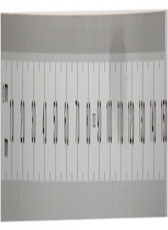 ميتوتويو Mitutoyo 182-208، مسطرة فولاذية، 6 بوصات/150 مم، (1/10 بوصة، 1/50 بوصة، 1 مم، 1/2 مم)، سمك 1/64 بوصة × عرض 1/2 بوصة، فولاذ مقاوم للصدأ مُقسّى بلمسة نهائية من الكروم الساتان - Image 2