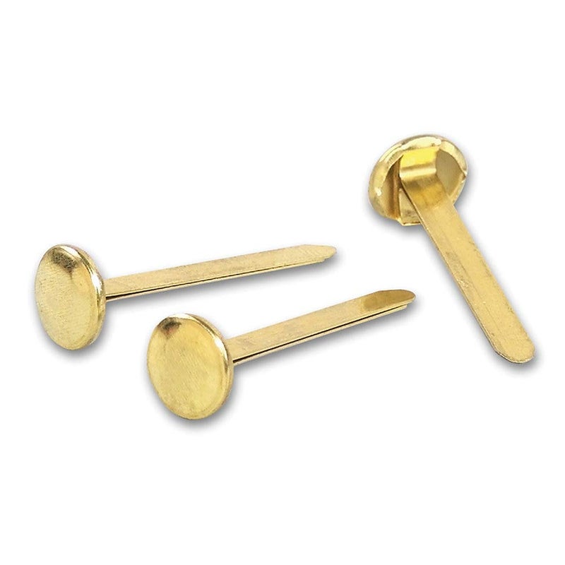 ACCO Brands ACCO Solid Brass Fasteners, 1 1/2-Inch Capacity, 100 Count (A7071506) - Image 1
