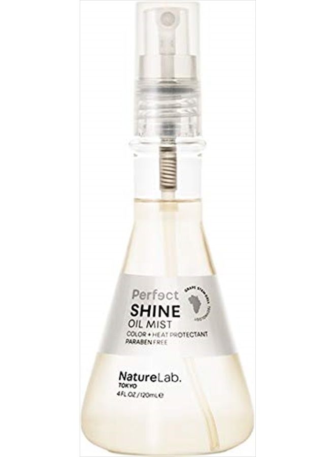 NatureLab. TOKYO Perfect Shine Oil Mist: Hair Oil Mist to Moisturize, Protect, and Reveal Immense Shine I 4 FL OZ / 120ml - Image 1