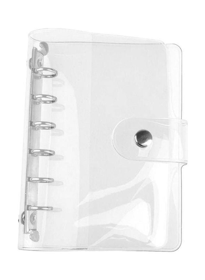NIBEMINENT PVC Clip File Folder Clear - Image 1