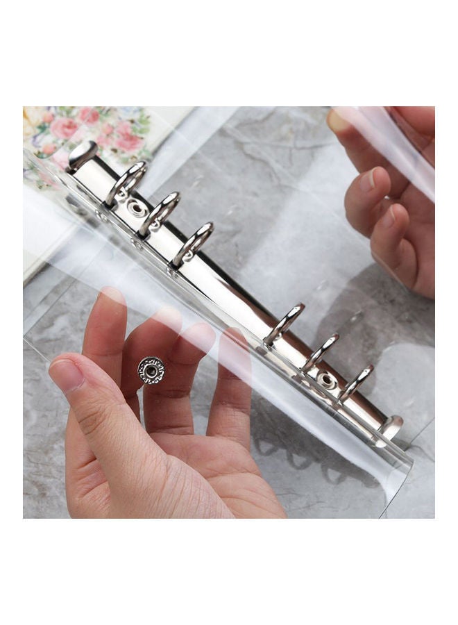 NIBEMINENT PVC Clip File Folder Clear - Image 5