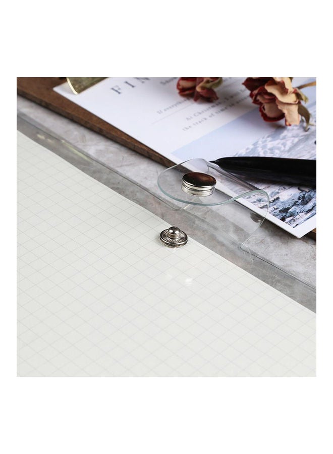 NIBEMINENT PVC Clip File Folder Clear - Image 3