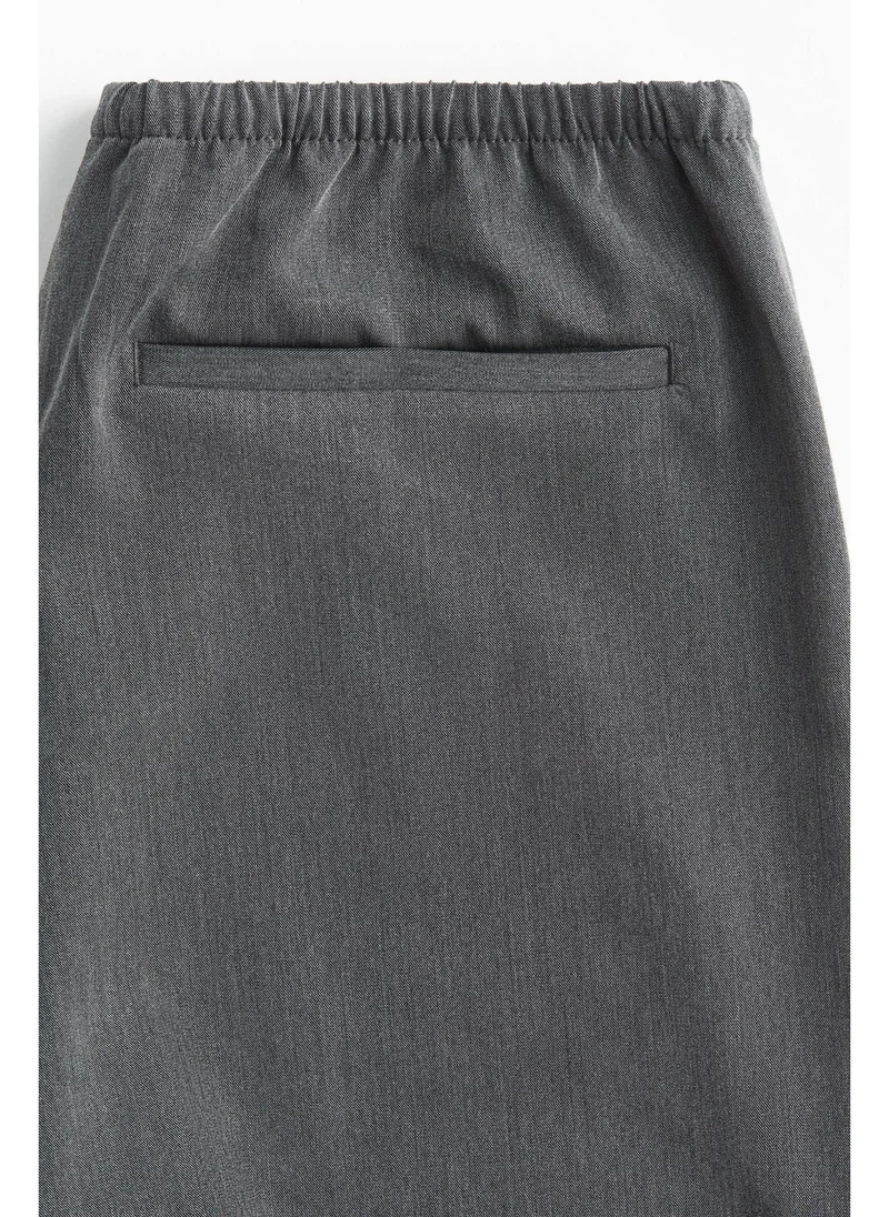 اتش اند ام Twill drawstring trousers