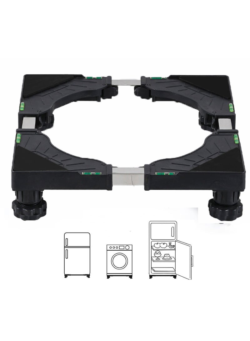 Relex Washing Machine Stand Base, Furniture Mini Fridge Stand with 4 Strong Feet, Refrigerator Stand, Washer and Dryer pedestal for 16"-25" Appliance - Image 1